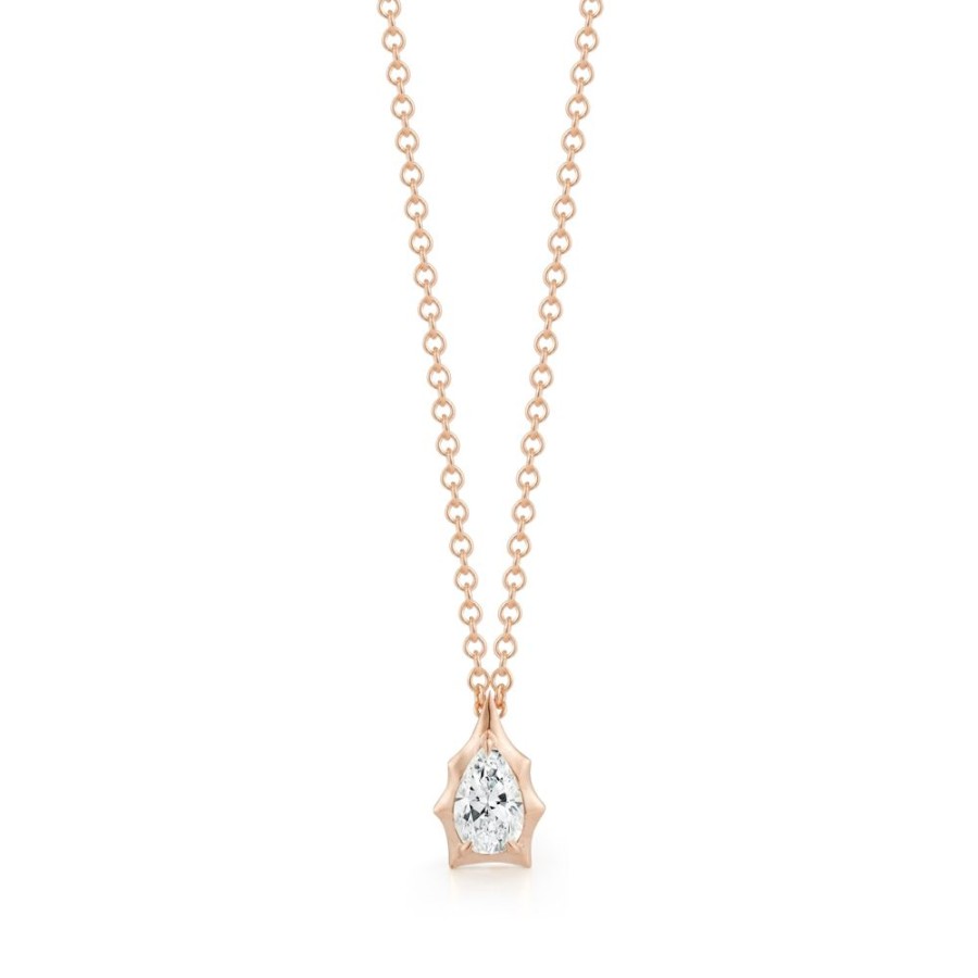 Necklaces Jade Trau | Envoy Diamond Solitaire Pendant