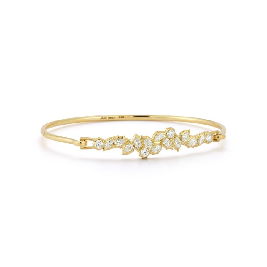 Bracelets Jade Trau | Posey Bangle 18K-Yellow-Gold