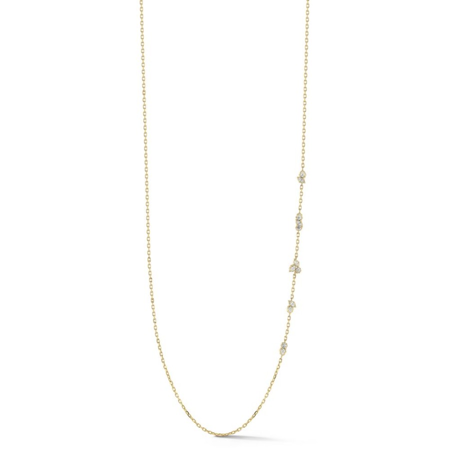 Necklaces Jade Trau | Posey Single Station Necklace