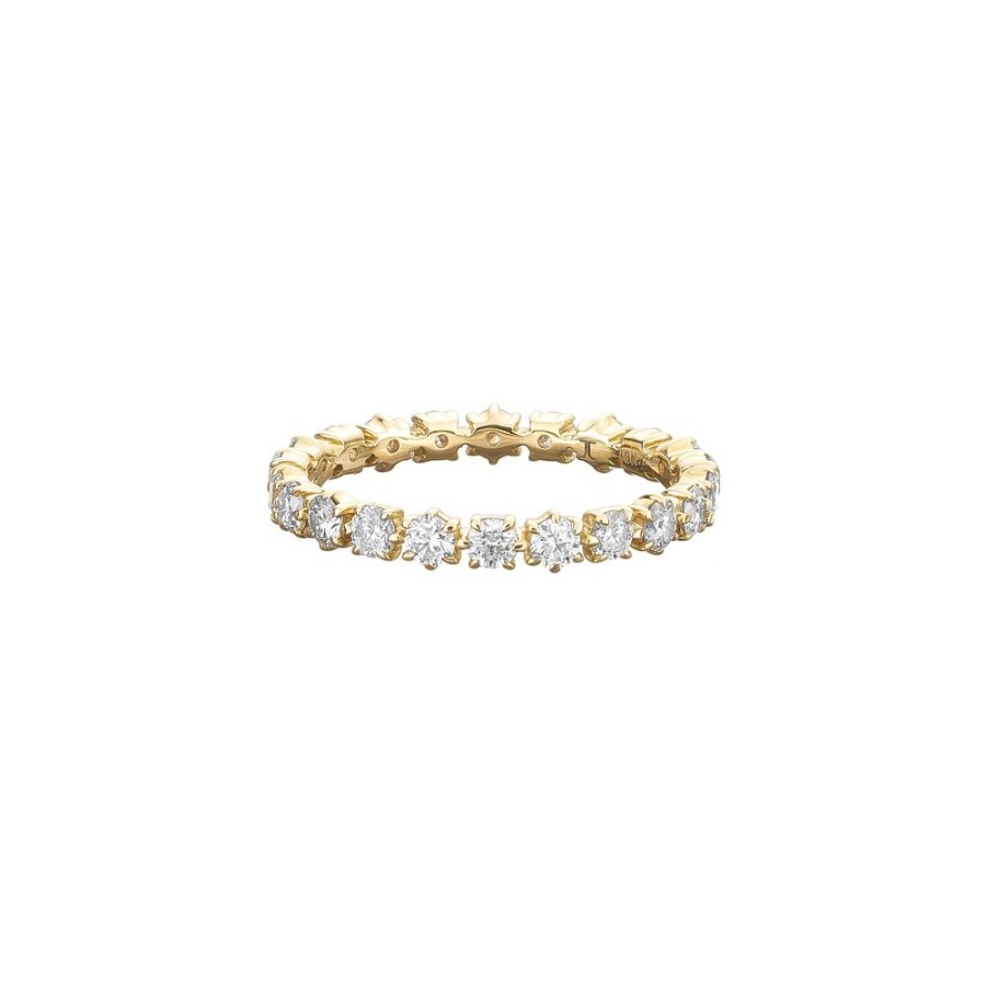 Stacking Bands Jade Trau | Catherine Diamond Eternity Band No. 1