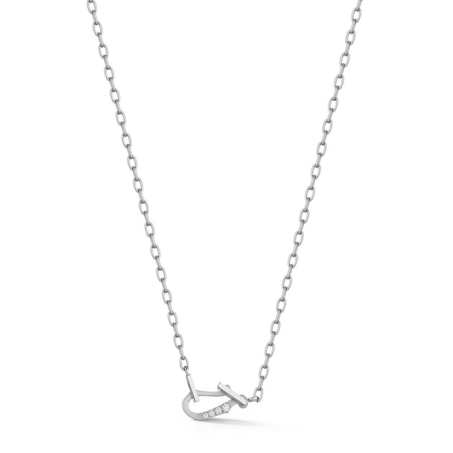 Necklaces Jade Trau | Mini Diamond Lola Necklace