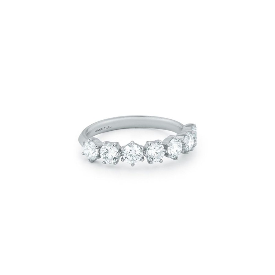 Stacking Bands Jade Trau | Catherine Half Eternity Band No. 3