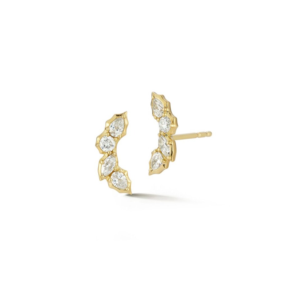 Earrings Jade Trau | Posey Curve Studs