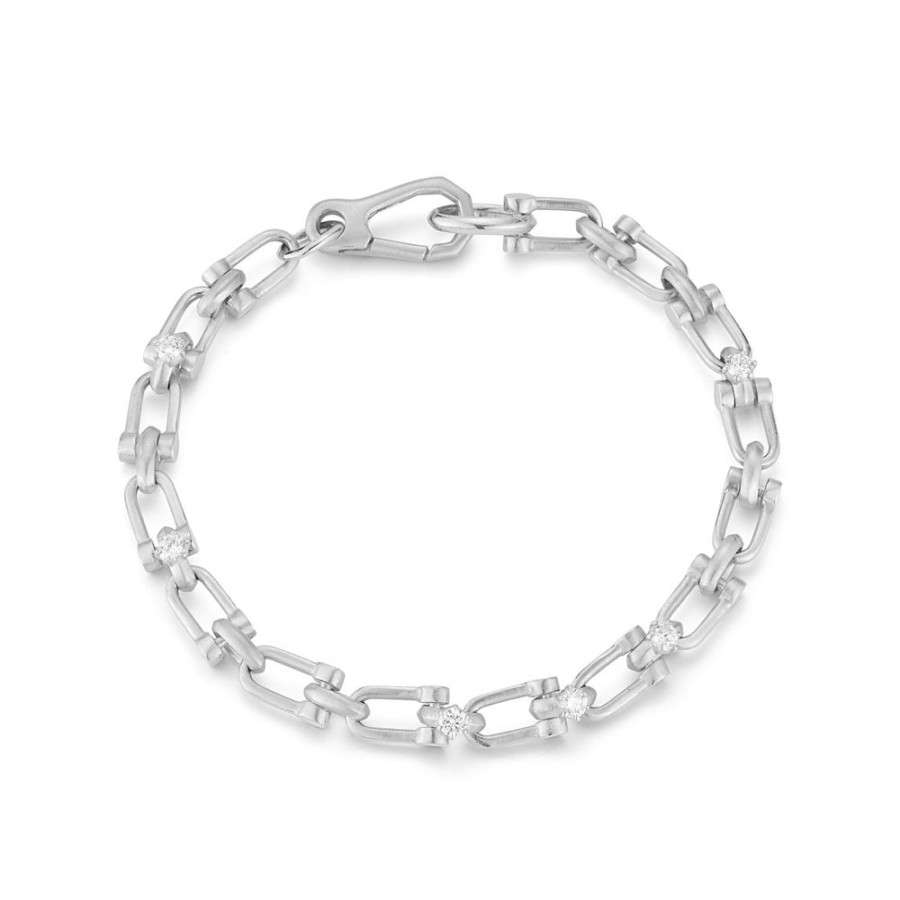 Bracelets Jade Trau | Georgina Diamond Link Bracelet