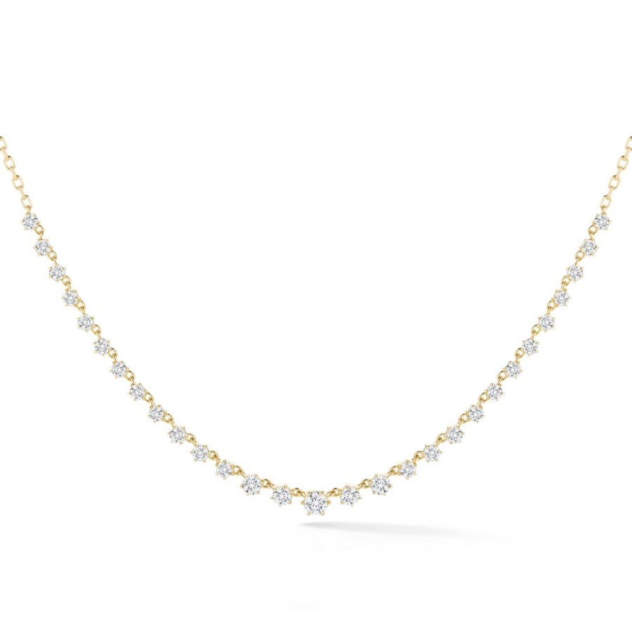 Necklaces Jade Trau | Large Penelope Diamond Necklace