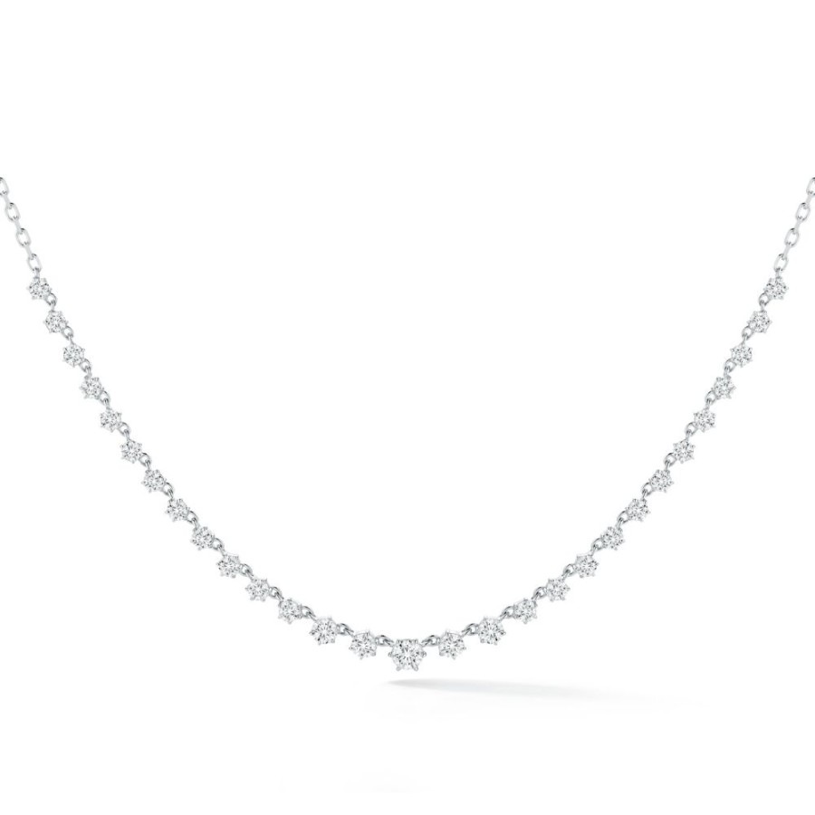 Necklaces Jade Trau | Large Penelope Diamond Necklace