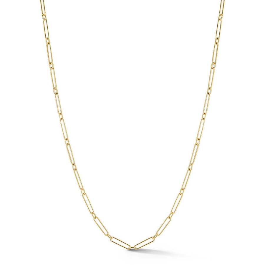 Necklaces Jade Trau | Grace Chain Necklace 18K-Yellow-Gold