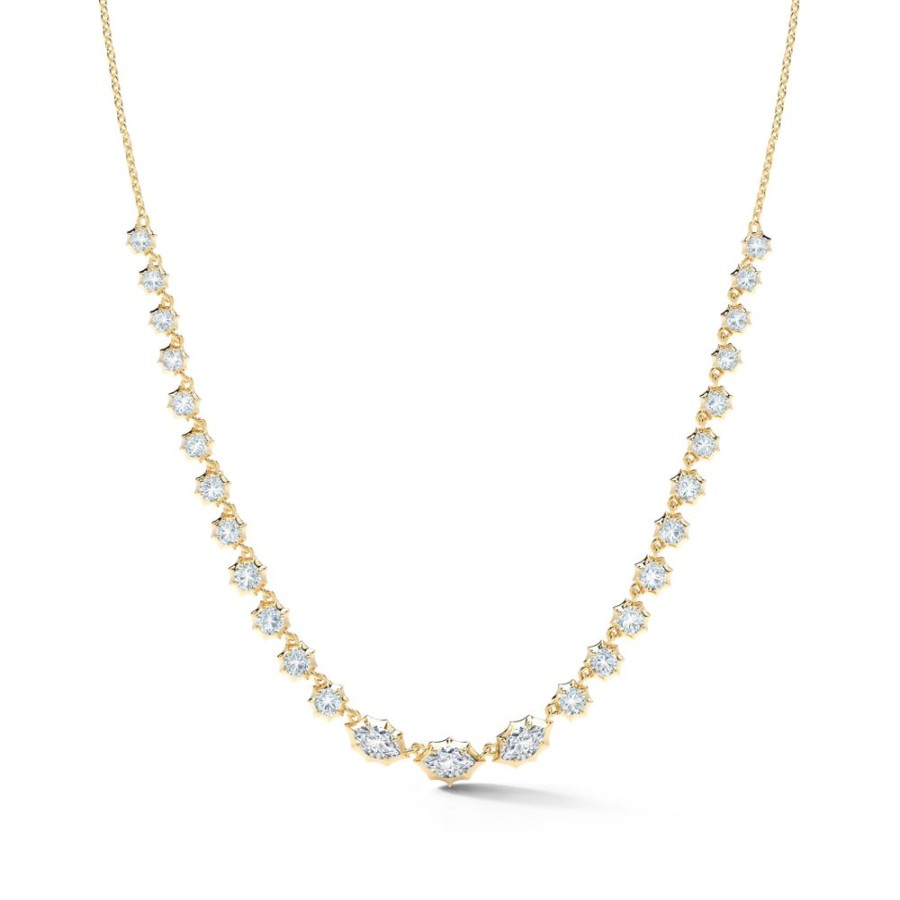 Necklaces Jade Trau | Maverick Diamond Riviera Necklace