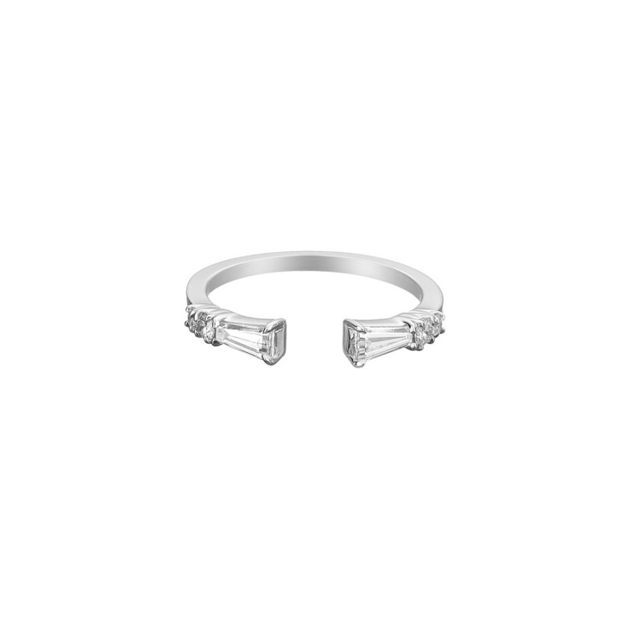 Rings Jade Trau | Astor Open Baguette Band