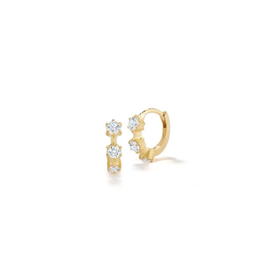 Earrings Jade Trau | Kismet Huggies