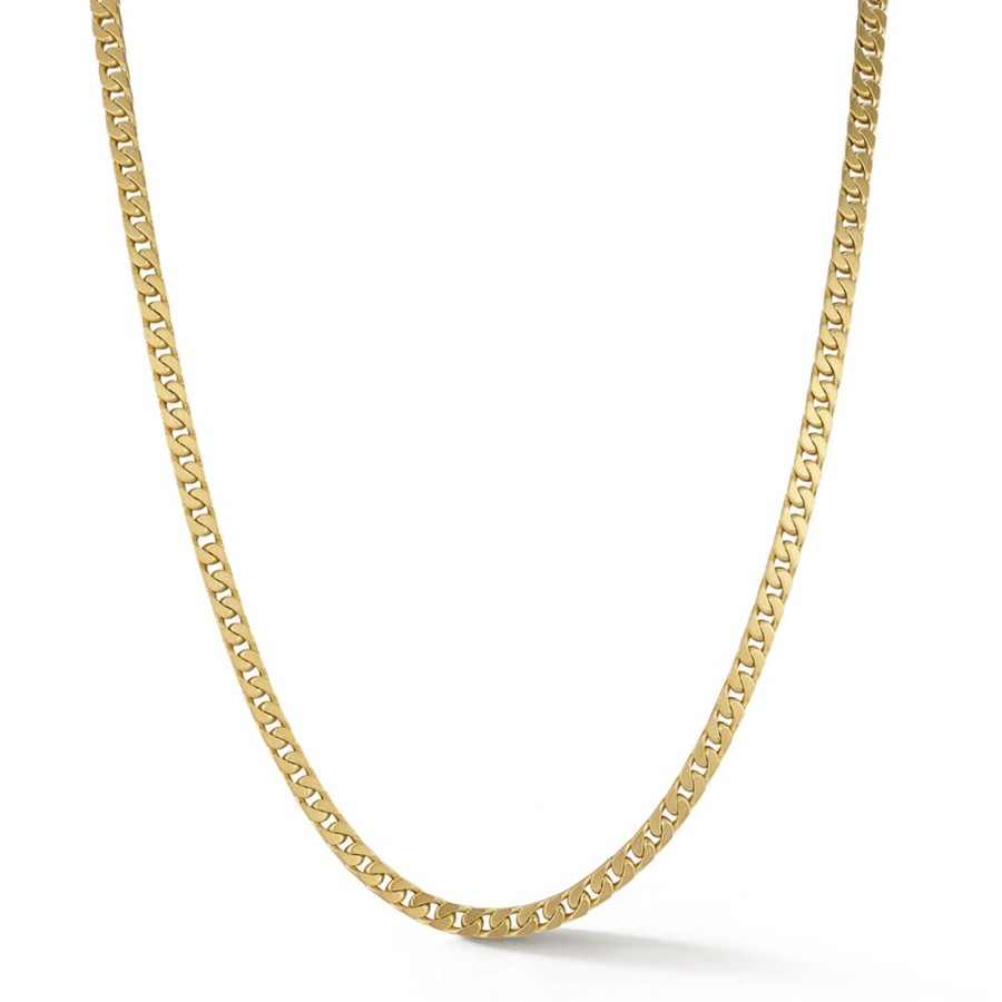 Necklaces Jade Trau | Stevie Curb Chain Necklace