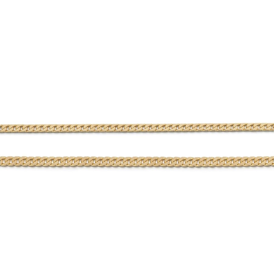 Necklaces Jade Trau | Stevie Curb Chain Necklace