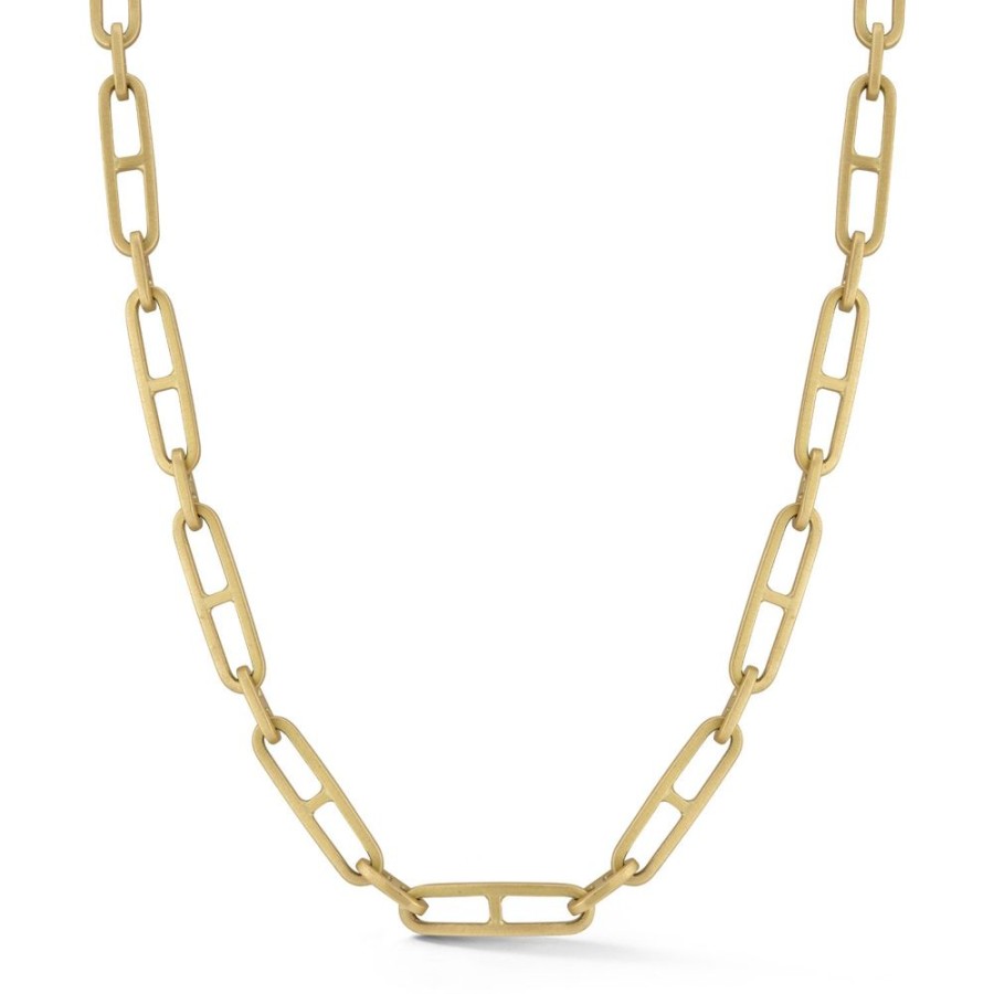 Necklaces Jade Trau | Poppy Chain Necklace 18K-Yellow-Gold