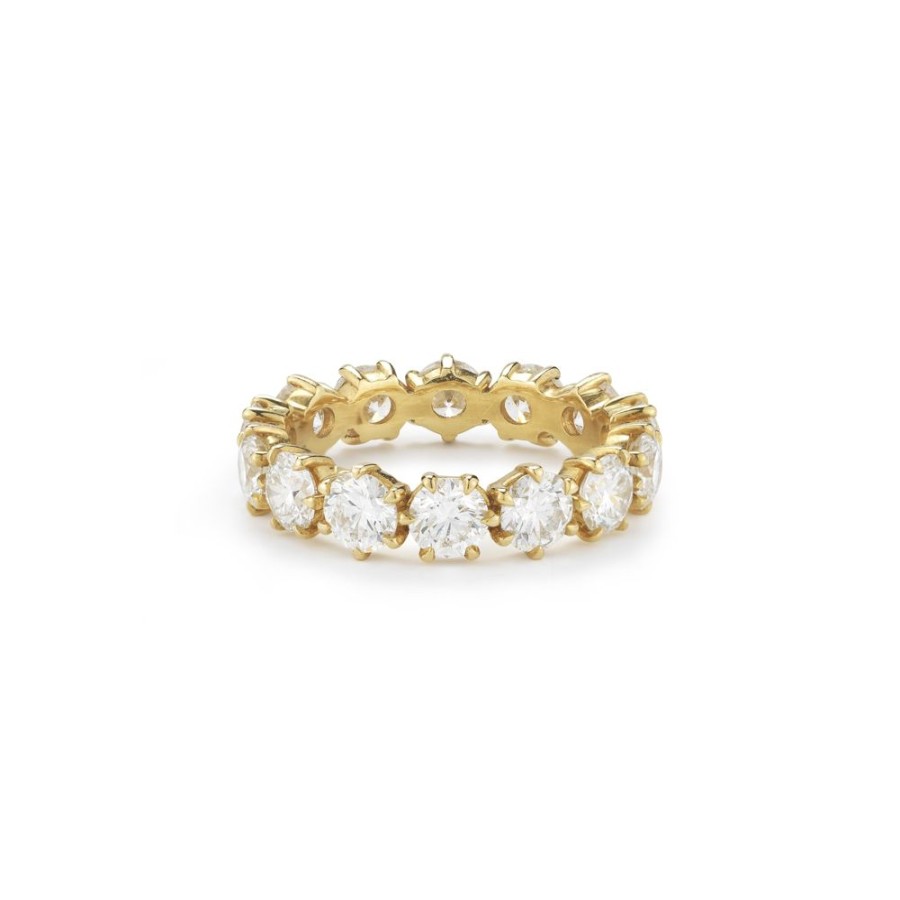 Stacking Bands Jade Trau | Catherine Diamond Eternity Band No. 5