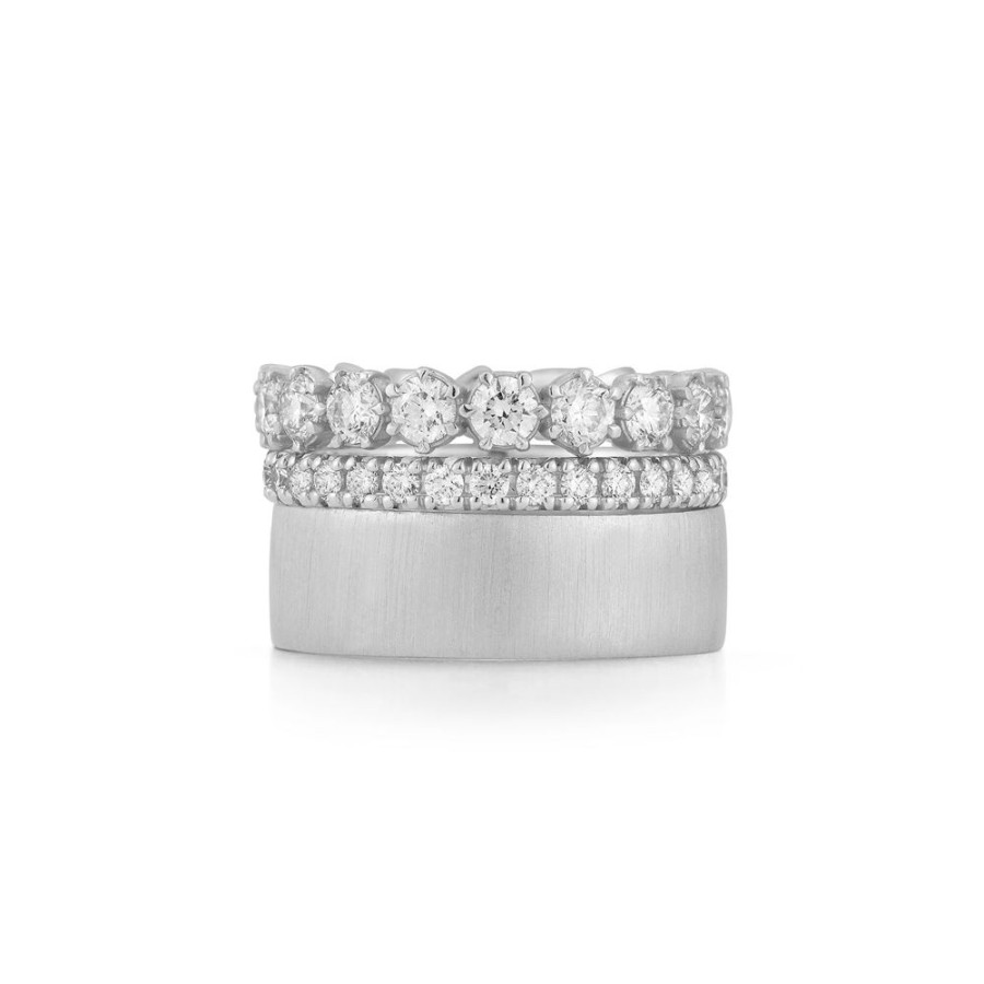 Stacking Bands Jade Trau | Catherine Thick Stack