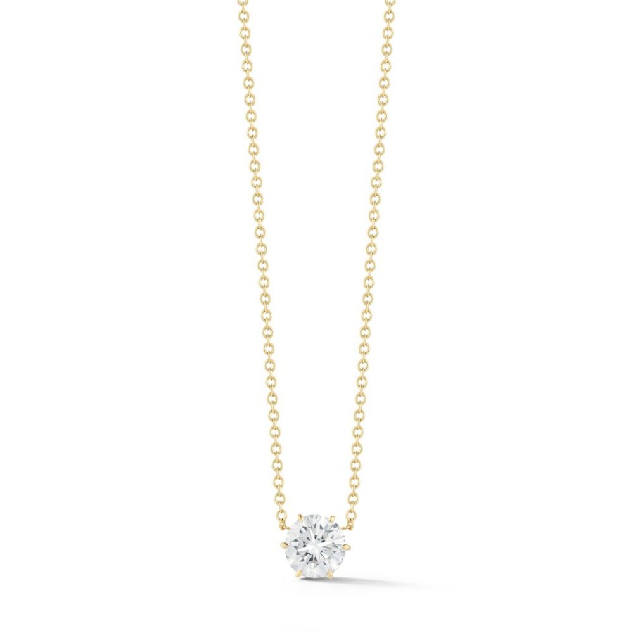 Necklaces Jade Trau | Penelope Solitaire Pendant