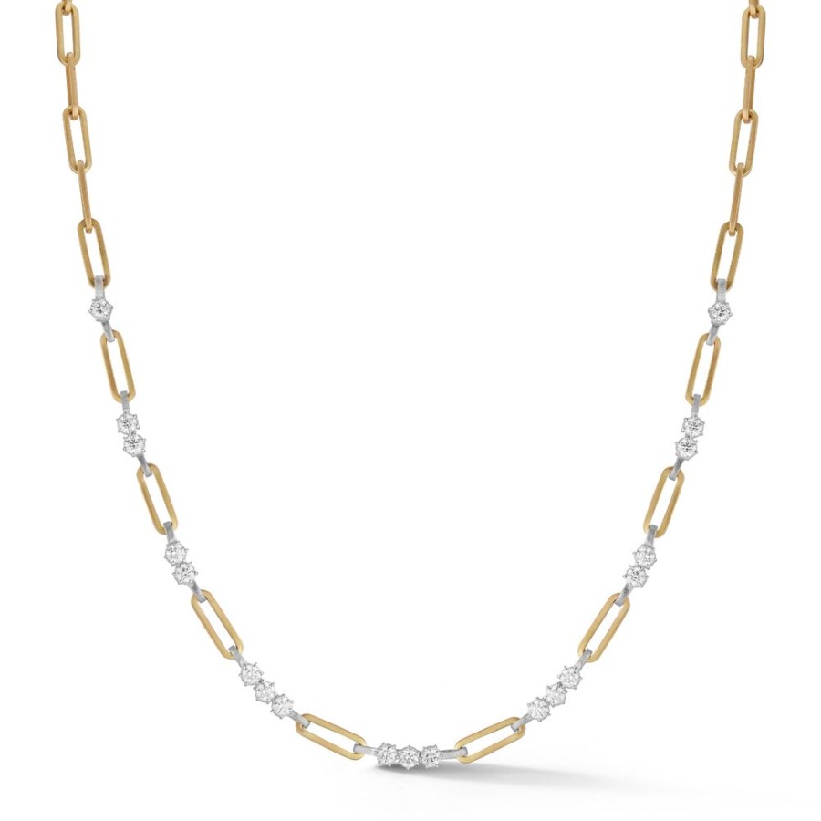 Necklaces Jade Trau | Two-Tone Pia Necklace