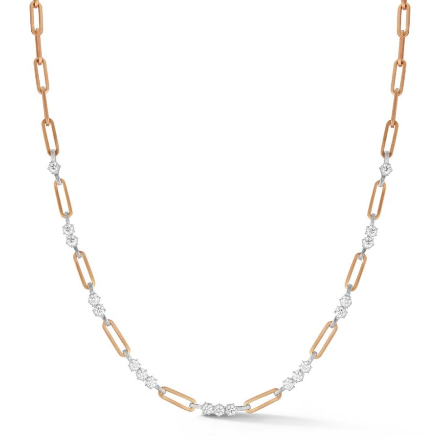 Necklaces Jade Trau | Two-Tone Pia Necklace