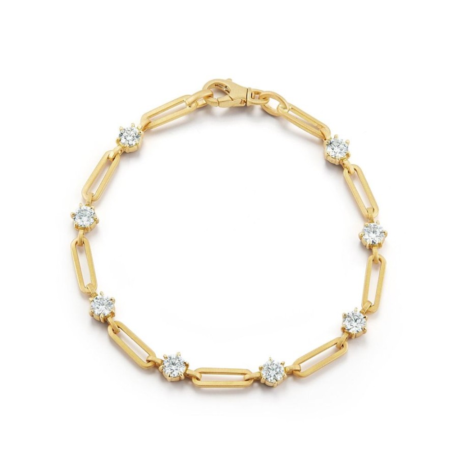 Bracelets Jade Trau | Phoebe Diamond Chain Bracelet