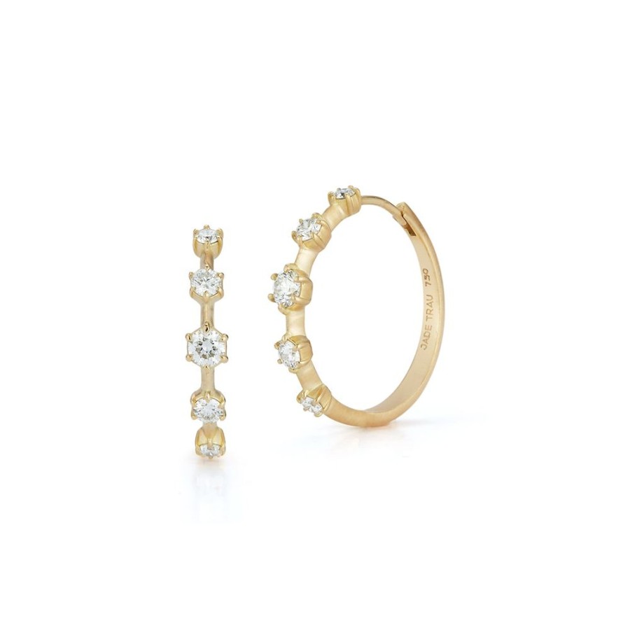 Earrings Jade Trau | Kismet Eternity Hoops