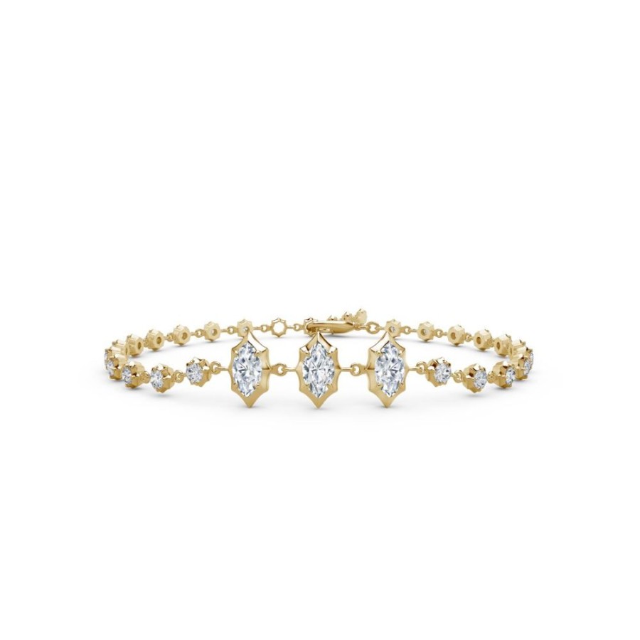 Bracelets Jade Trau | Maverick Diamond Line Bracelet