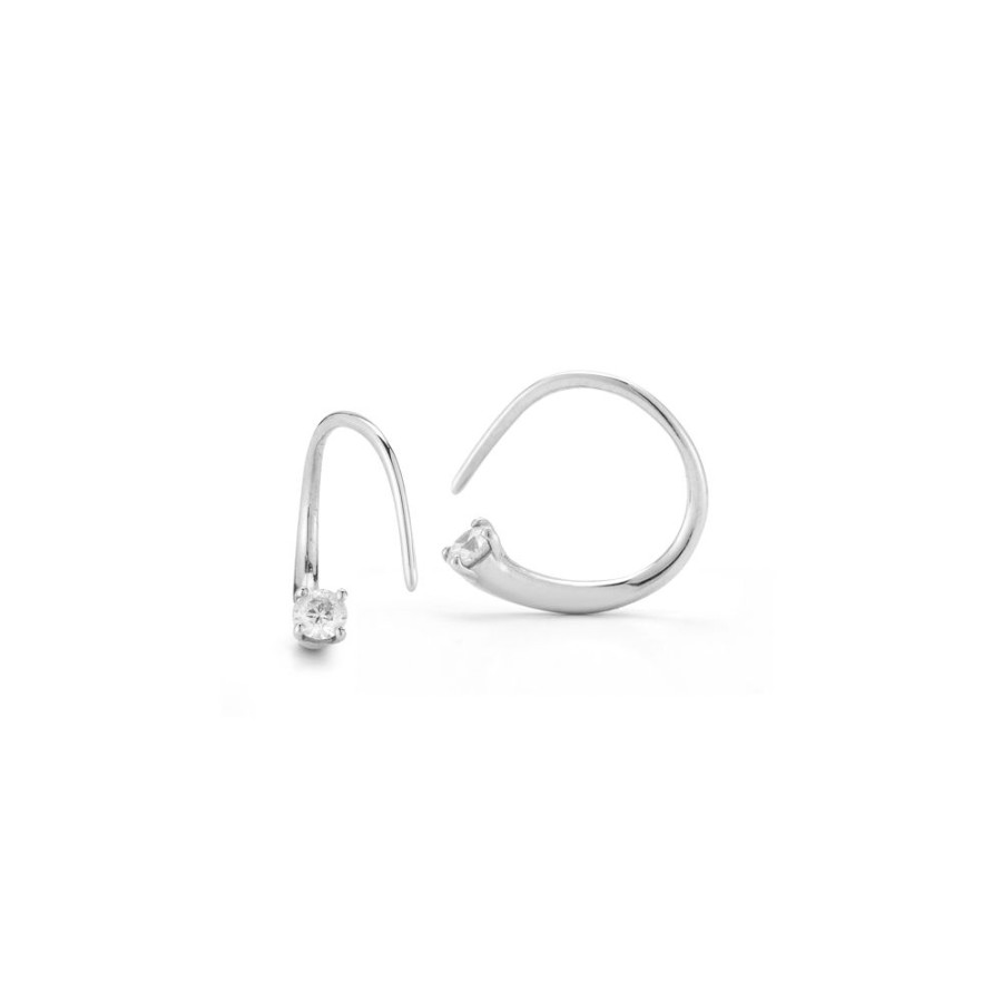 Earrings Jade Trau | Mini Ara Hoops