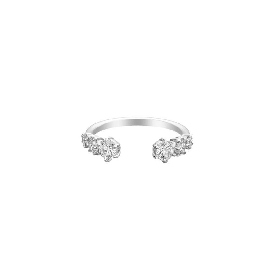 Rings Jade Trau | Astor Open Diamond Band