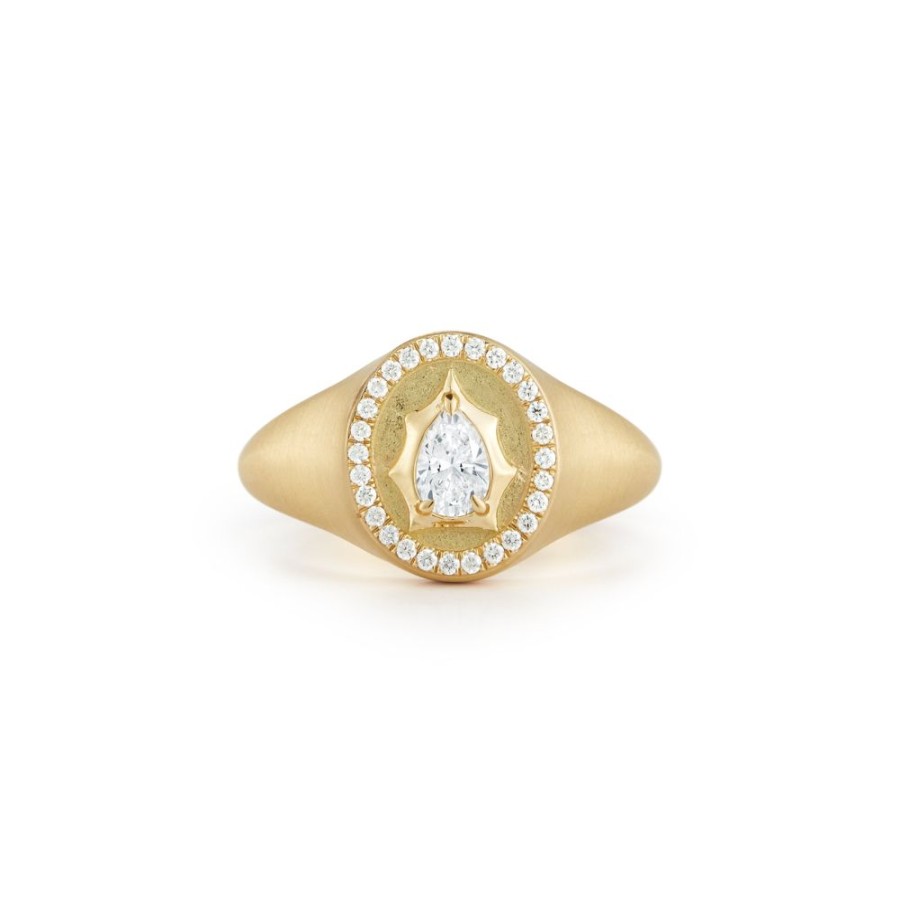 Rings Jade Trau | Envoy Gold Signet Ring