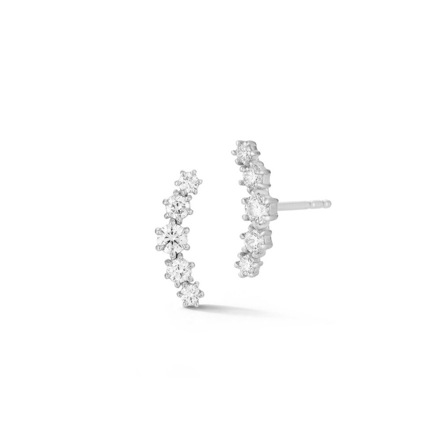 Earrings Jade Trau | Catherine Curve Studs