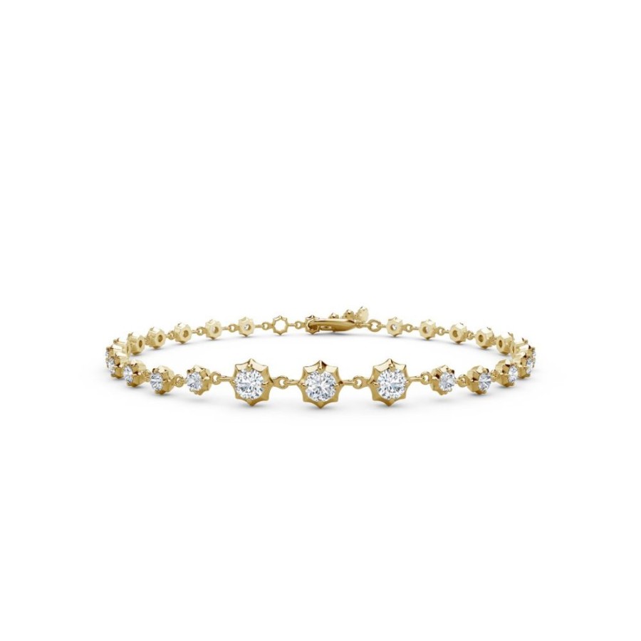 Bracelets Jade Trau | Sophisticate Diamond Line Bracelet