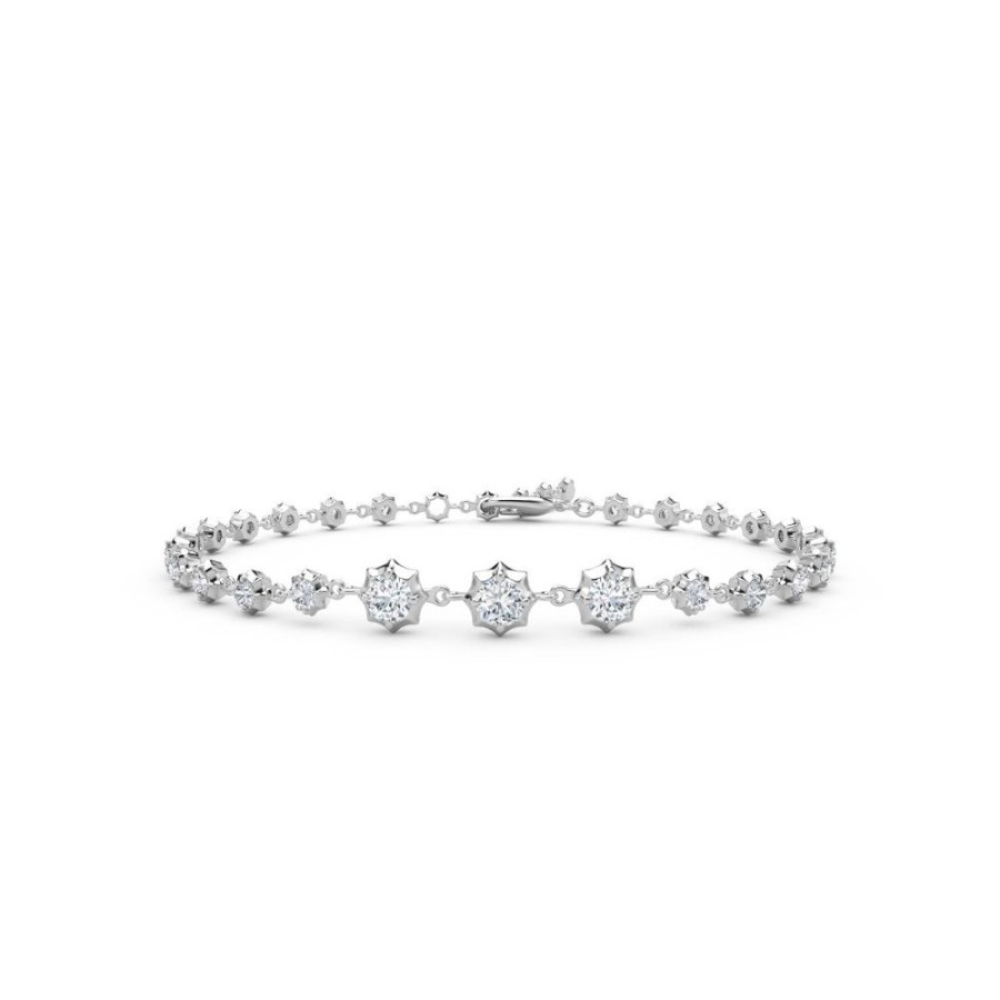 Bracelets Jade Trau | Sophisticate Diamond Line Bracelet