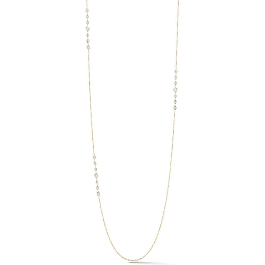 Charms Jade Trau | Penelope Three Station Necklace