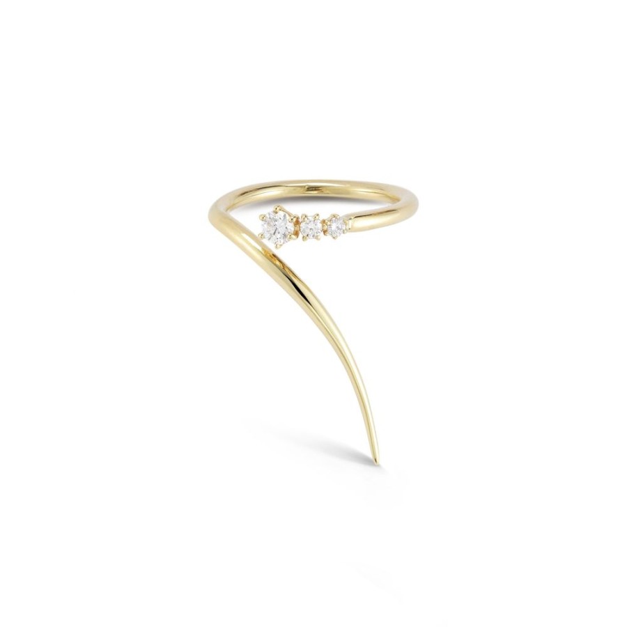 Rings Jade Trau | Three Stone Rae Wrap Ring